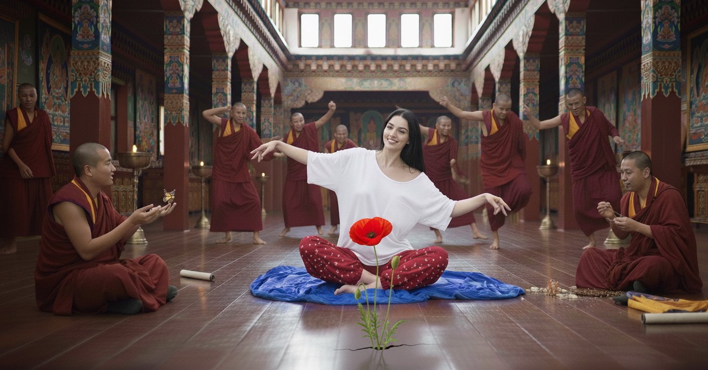 В мегаполисе, где адепты "Ничто" проповедуют отказ от чувств, двое решают устроить магическую диверсию.